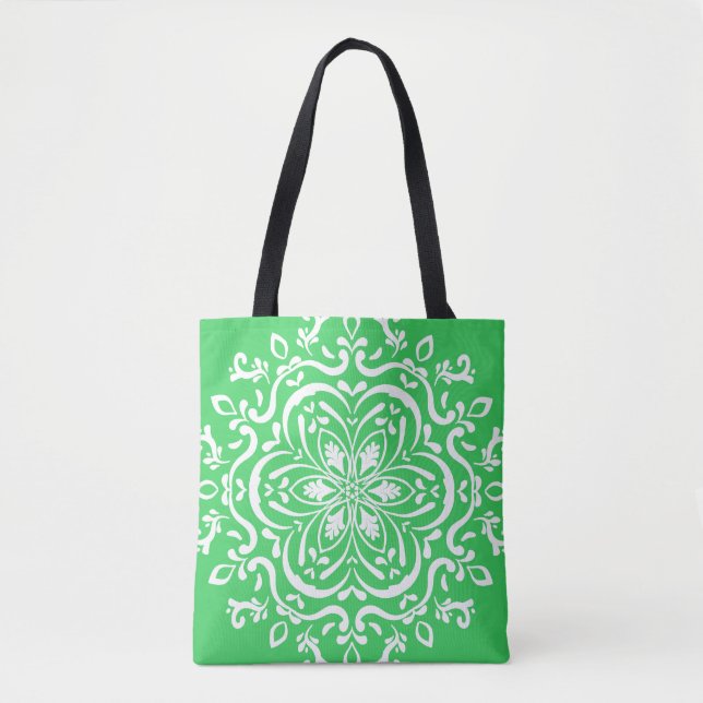 Spring Mandala Tasche (Vorderseite)