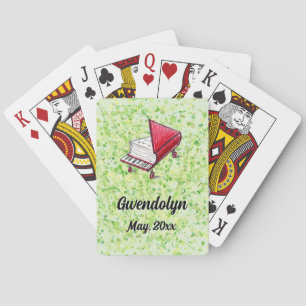 Spring Melody Limecream Playing Cards benutzerdefi Spielkarten