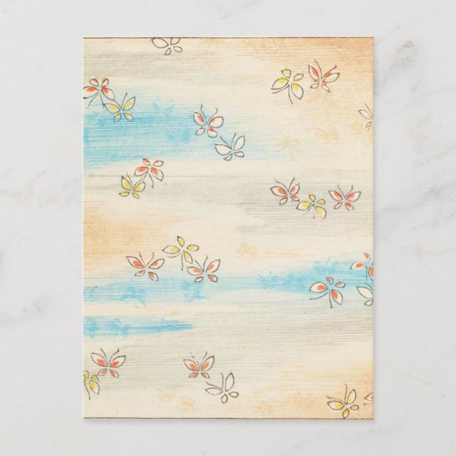 Spring Misty Blume Postkarte (Vorderseite)