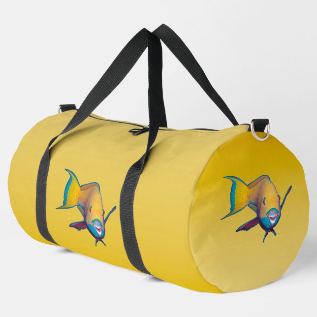 SPRING MOOD – Soft Yellow | deep to light |  Duffle Bag (Linke Ecke)