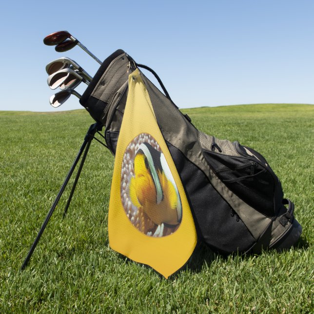 SPRING MOOD – Soft Yellow | deep to light |  Golfhandtuch (Gras)