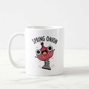 Spring Onion Funny Veggie Pun Kaffeetasse