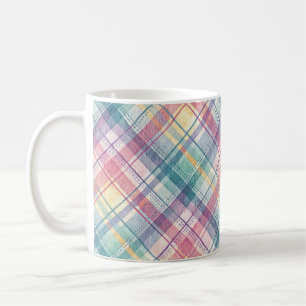Spring Pastel Diagonal Kaffeetasse