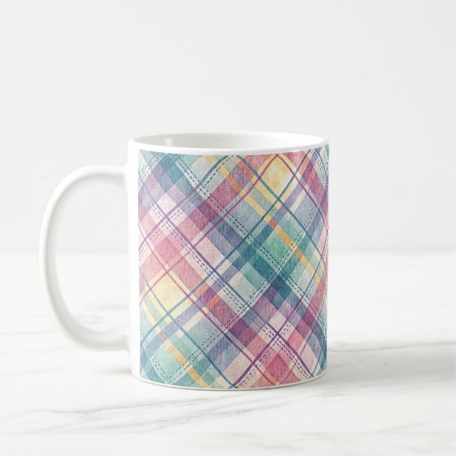 Spring Pastel Diagonal Kaffeetasse (Links)