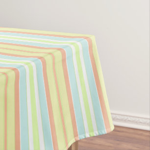 Spring Pastel Stripes Ville & Campagne Nappe
