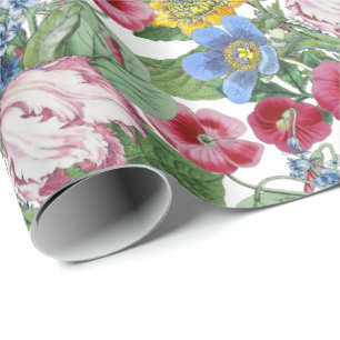 Spring Peonings Blume Garden Geschenkpapier