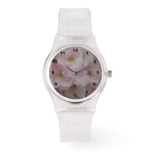 Spring Pinky Sporty Pink Silicon Wrist Watch Armbanduhr