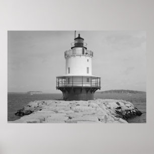 Spring Point Ledge Leuchtturm Poster