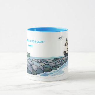 SPRING POINT LEDGE LIGHT, MAINE TASSE