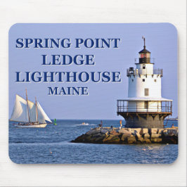 Spring Point Ledge Lighthouse, Maine Mousepad