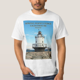 Spring Point Ledge Lighthouse, Maine T - Shirt