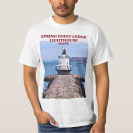 Spring Point Ledge Lighthouse, Maine T - Shirt