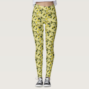 Spring Primroses Leggings
