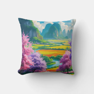 "Spring Reverie - Cherry Blossom Fantasy Kissen