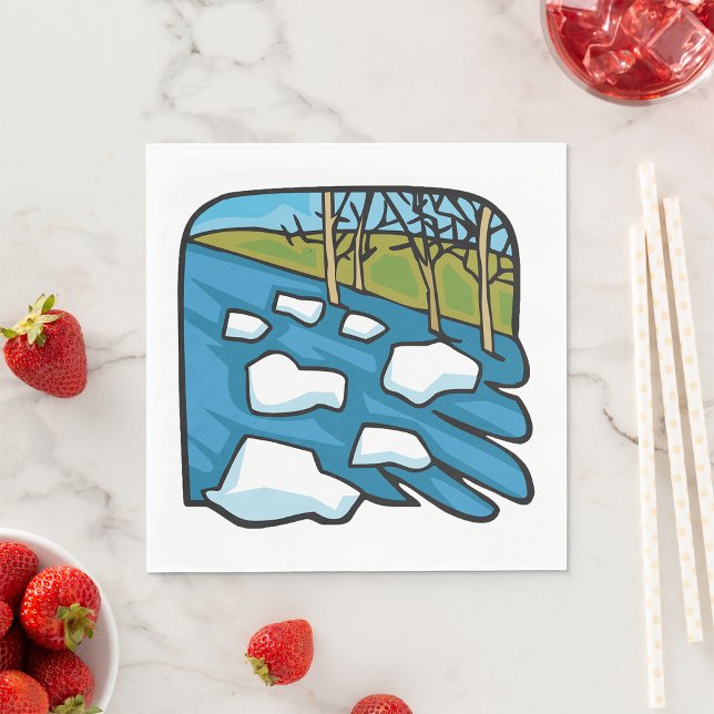 Spring River Serviette (Von Creator hochgeladen)