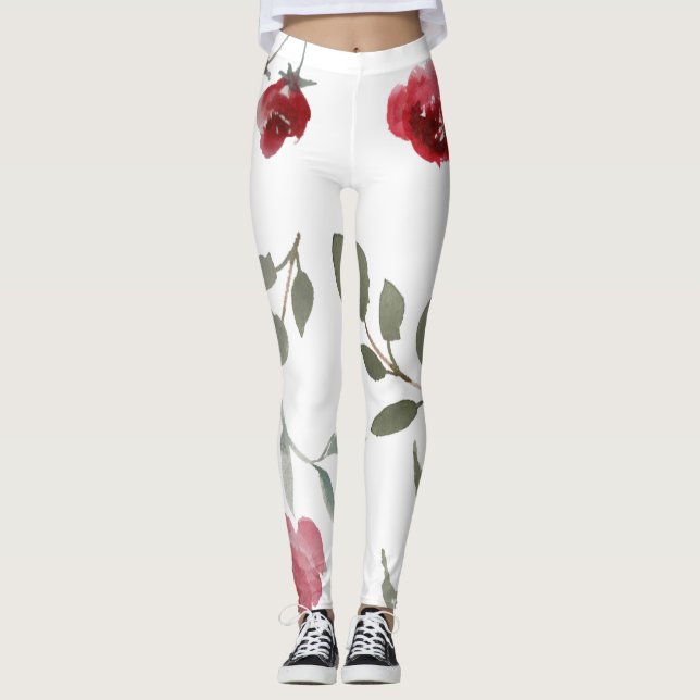 SPRING-ROSE LEGGINGS (Vorderseite)