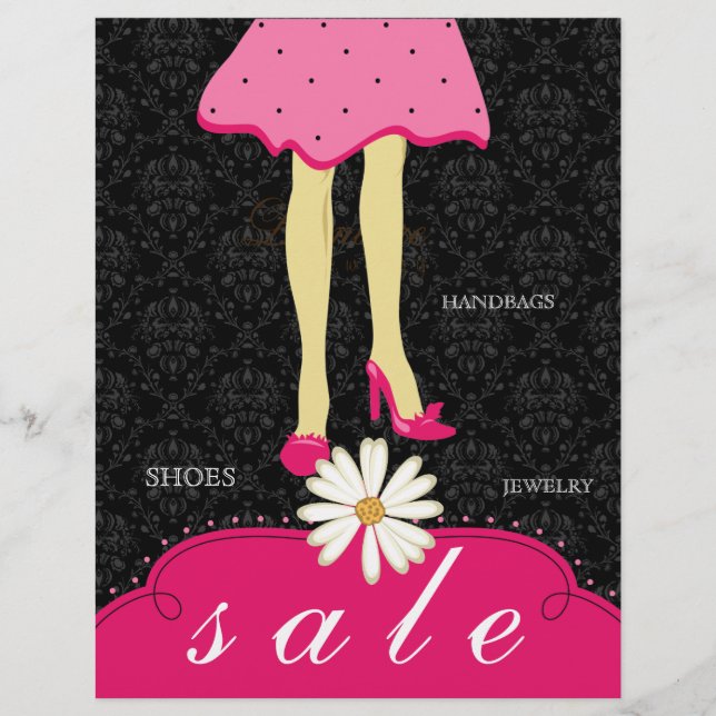Spring Sale Flyer Fashion Shoes (Vorne)