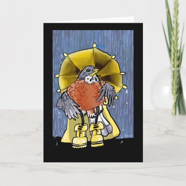 Spring Showers ! carte de voeux (Devant)