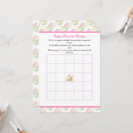 Spring Squirrel Baby Dusche Einladung