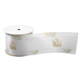 Spring Squirrel Baby Dusche Satinband