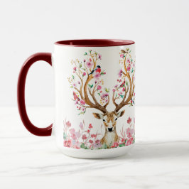 Spring Stag Coffee Tasse