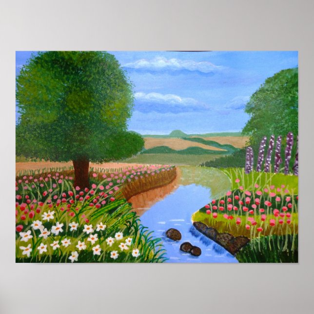 Spring Stream Poster (Vorne)