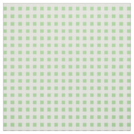 Spring Sunshine Green White Karo Muster Stoff