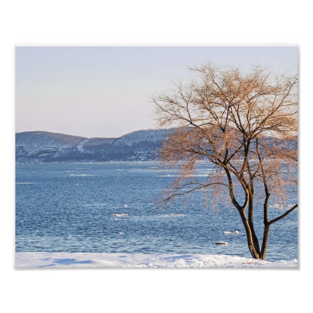 Spring Thaw, Steamboat Dock Fotodruck (Vorne)