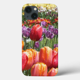 Spring Tulip Garden iPad Air Hüllen - Personalize