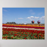 Spring Tulips Poster Paper (Matte)
