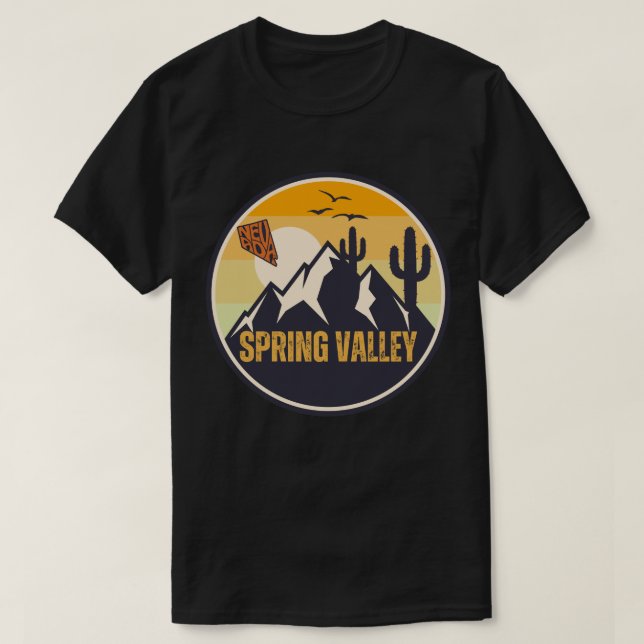 Spring Valley, Nevada T-Shirt (Design vorne)