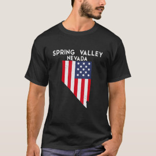 Spring Valley Nevada USA Bundesstaat Amerika Reise T-Shirt