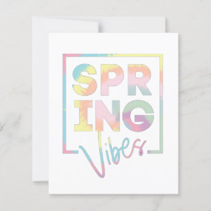 Spring Vibes Pastel Graphic