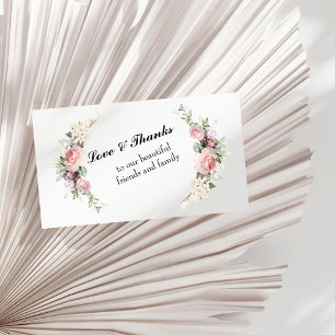 Spring Wedding Thank You Card Magnetkarte