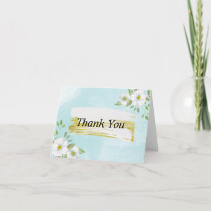 Spring Wedding Vielen Dank Dankeskarte