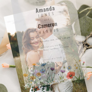 Spring Wild Blume Meadow Wedding