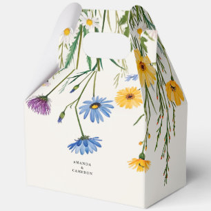 Spring Wild Blume Meadow Wedding Geschenkschachtel