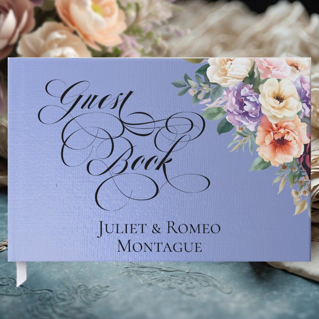 Spring Wildflowers - Sky Blue Gästebuch (Von Creator hochgeladen)