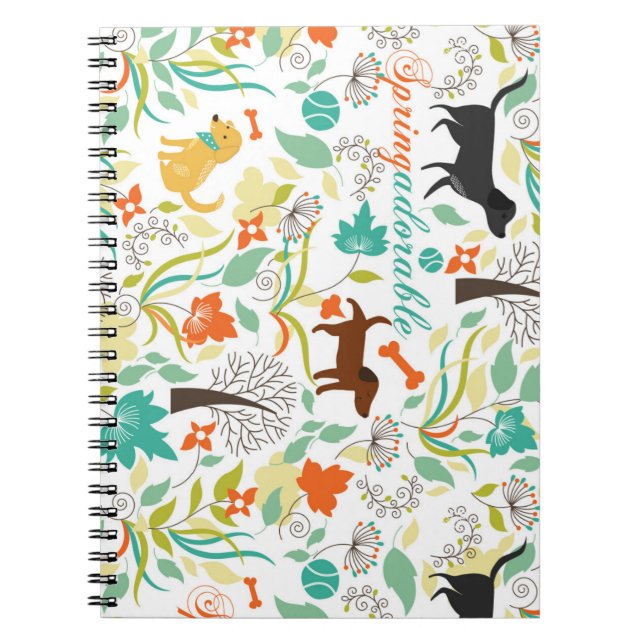 Springadorable Notizbuch Notizblock (Vorderseite)