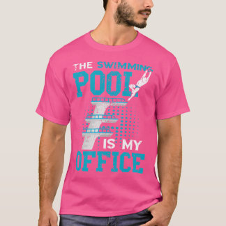 Springboard Diving Office Schwimmbad Springboar T-Shirt