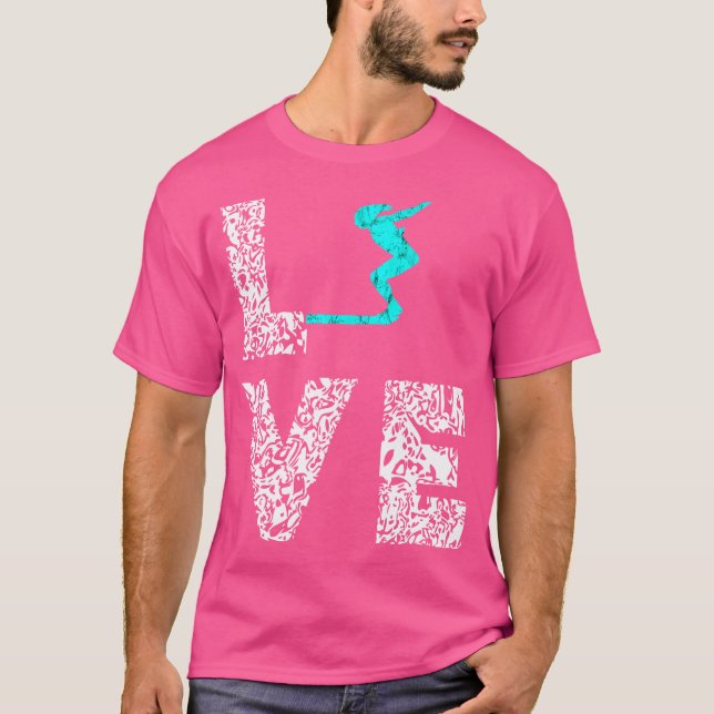 Springboard Liebe Diver Platform Divin T-Shirt (Vorderseite)