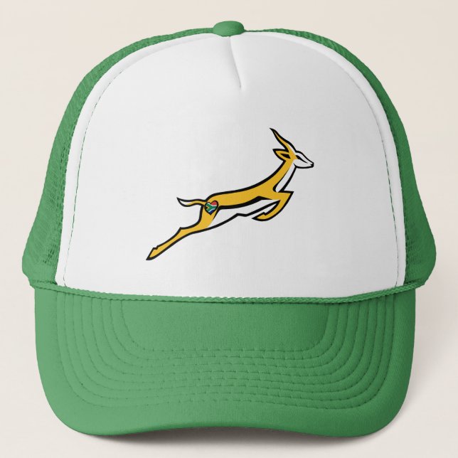 Springbok für LKW-Hut Truckerkappe (Vorderseite)