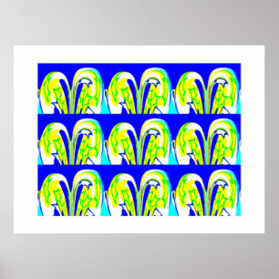 Springbrunnen Poster