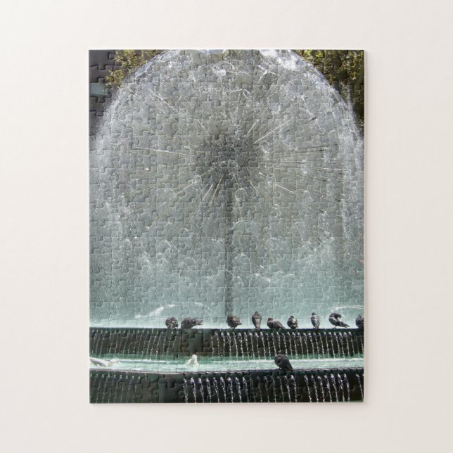 Springbrunnen rund (Vertikal)
