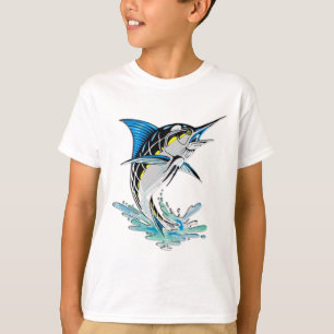 Springen des Speerfisches T-Shirt