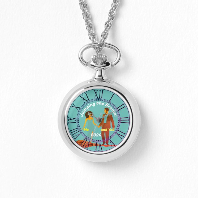 Springen im Raum Armbanduhr (Vorderseite)