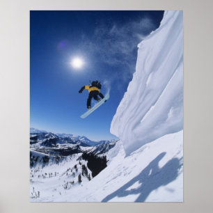 Springen in die Snake Creek Canyon von Clayton 2 Poster