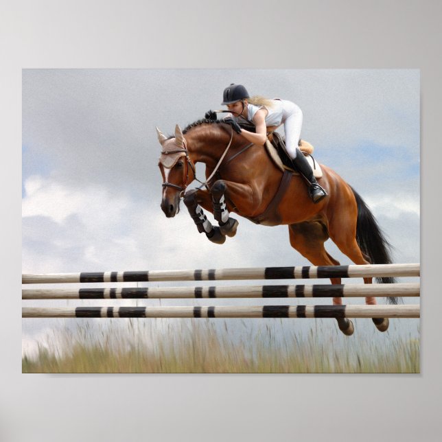 Springen Poster (Vorne)