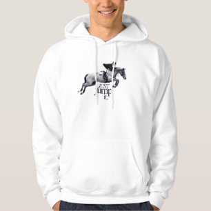 Springen Sie es einfach Hoodie