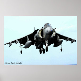 Springen Sie Jet Poster